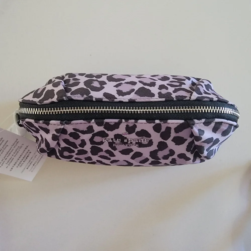 ***BUNDLE***Kate Spade Cosmetic Bag NWT And Rose Gold Tone Earrings NWT